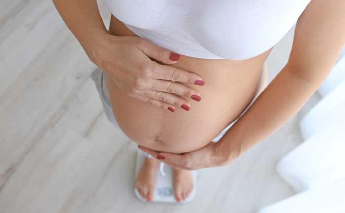 ¿Qué pasa si no aumento de peso en el embarazo?