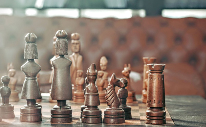 Cuadros del tablero de ajedrez
