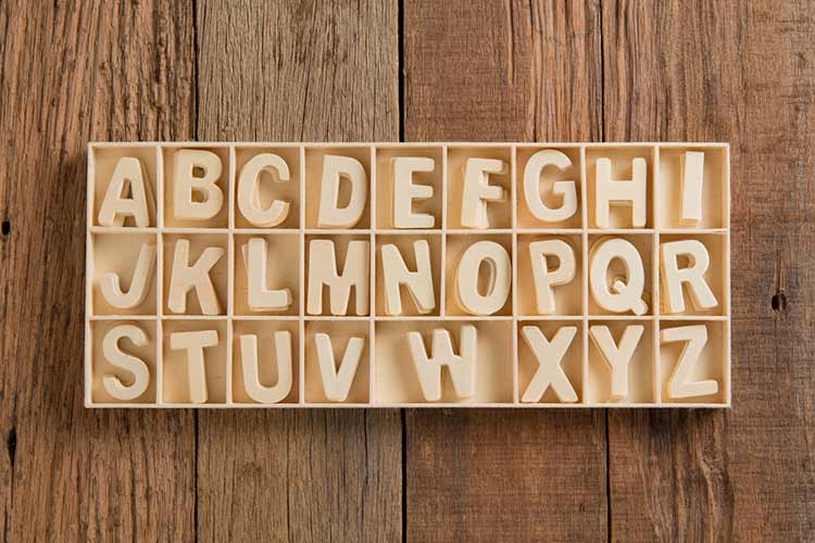 Enorme transferir Circunferencia Cuántas letras tiene el abecedario en inglés? | Letras del alfabeto inglés